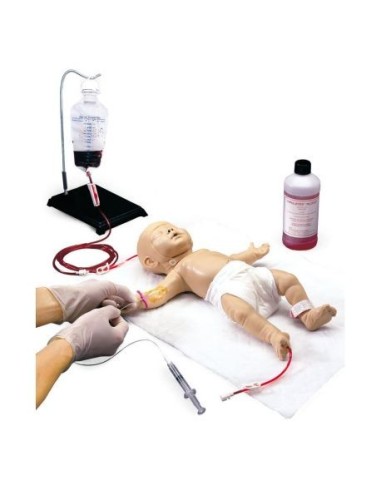 Simulateur de nouveau-né pour la formation à l'accès veineux Erler Zimmer R10009