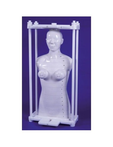 Simulador de Radiología - Maniquí para formación en radioterapia - Erler Zimmer R16531