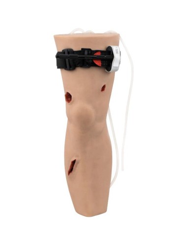 Tactical medical simulator for the management of a leg with trauma Erler Zimmer X1000