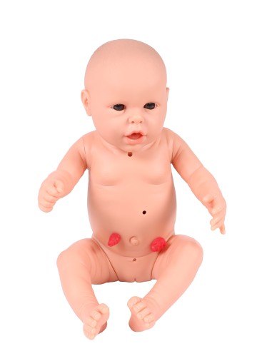 Mannequin bébé fille pour la pratique des soins infirmiers Nora BA186